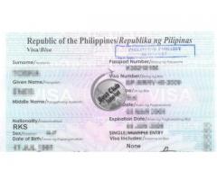 Philippines tourist Visa 7000